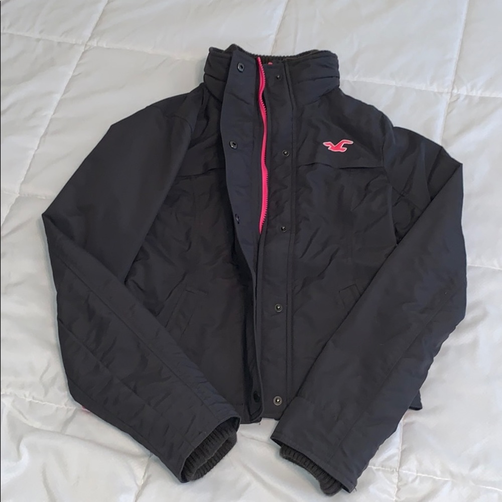 Hollister grey jacket